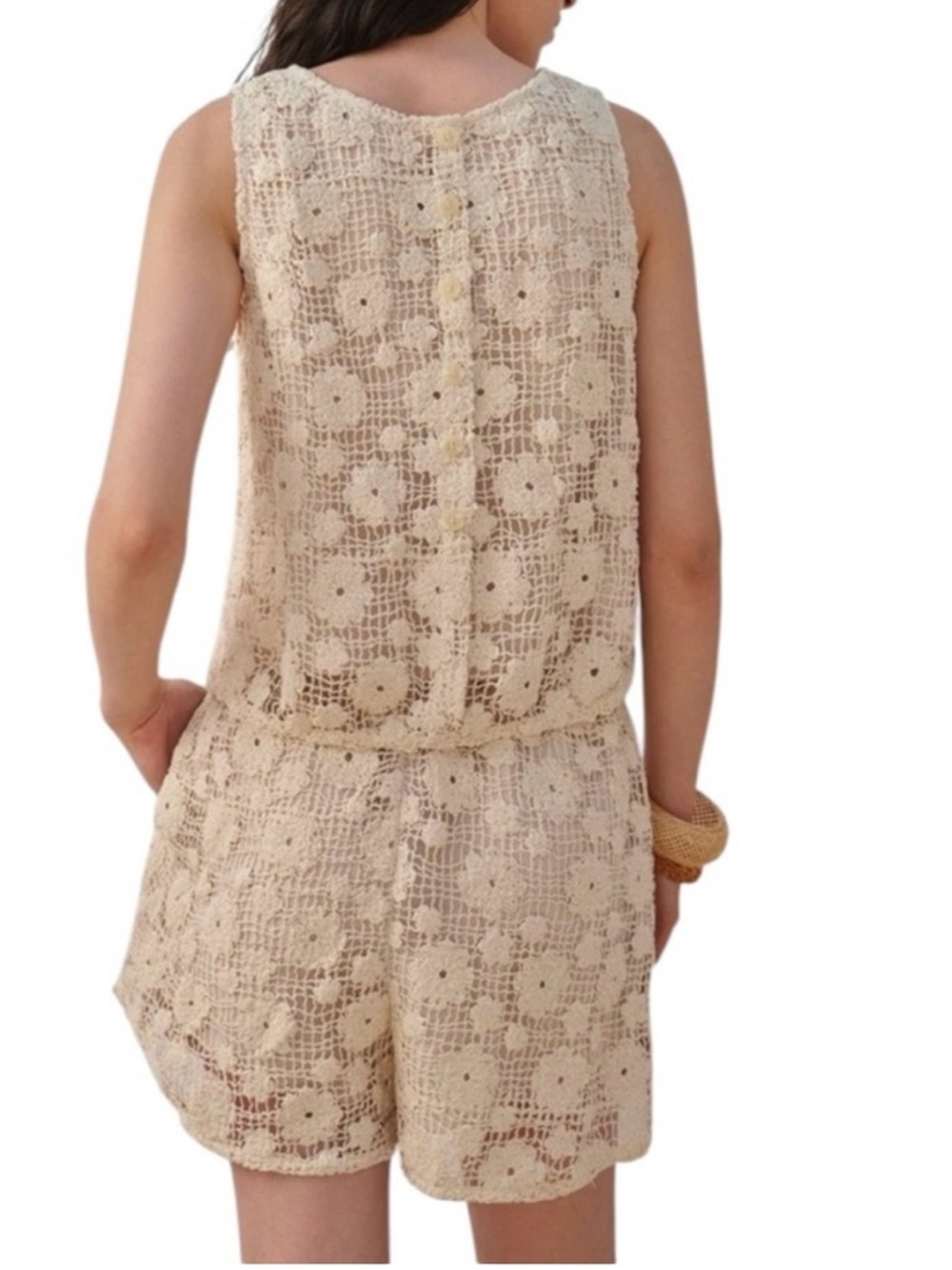 NWT COMMENSE CROCHETED Two piece set - Picture 3 of 8